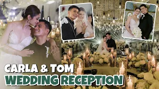 PASABOG ANG WEDDING RECEPTION NINA CARLA ABELLANA & TOM RODRIGUEZ 😍 ENGRADE ANG NAGING KASALAN NILA