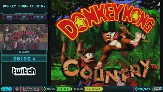 Donkey Kong Country by V0oid in 46:11 - AGDQ 2018 - Part 26