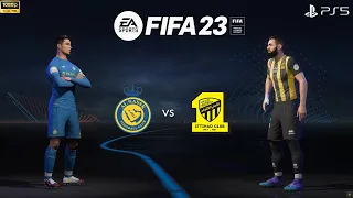 FIFA 23 - Al Nassr FC  vs  Al Lttihad   -  Saudi Arabia League 2024 GamePlay PS5™