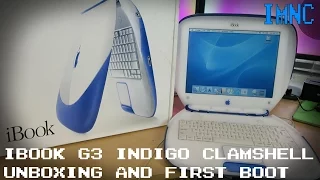 Clamshell iBook G3 Indigo Unboxing & First Boot | IMNC