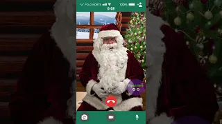 Llamada a Santa Claus, Papá Noel, San Nicólas, El Viejo Pascuero para que tus hijos reciban regalos