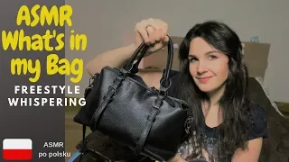 ASMR Freestyle #2 Co jest w mojej torebce? | What's in my bag? Whispering, Relaxing Sounds