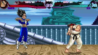 Vegeta (Arcade) vs. Street Fighter 2