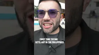 Foreigner Tries BETEL NUT for the first time 🇵🇭