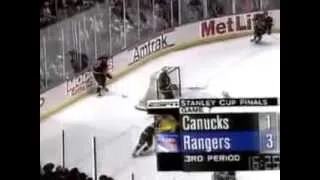 1994 Stanley Cup Finals - Game 7 - Vancouver @ NY Rangers