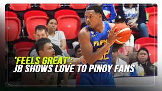 Justin Brownlee lauds Pinoy fans after win vs Chinese Taipei | ABS CBN News