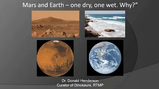 Earth and Mars—One Wet, One Dry. Why?