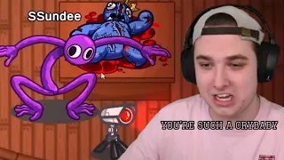 Zud calls SSundee a crybaby after catching him crying many times