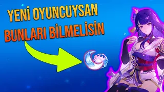 YENİ OYUNCULAR İÇİN TAKTİKLER (Bunları Kesinlikle Bilmelisin!) - Genshin Impact Türkçe