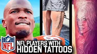 NFL Players with CRAZY hidden tattoos!