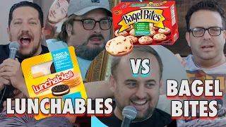 Bagel Bite vs Lunchable with Kevin Ryan and H Foley | Sal Vulcano & Joe D are Taste Buds  |  EP 86