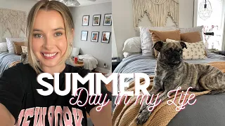 SUMMER DAY IN MY LIFE | Running errands, working, & grocery haul