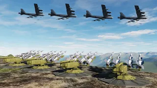 Tomahawk Strike Destroy Russian SA-3 Air Defense System For F-15E, B-52 Bombing Attack - DCS World