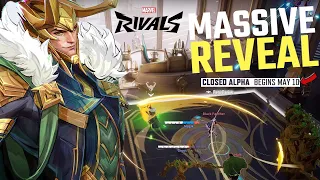 Closed Alpha Date Revealed! | More Loki Gameplay - Healing Ability and More | Marvel Rivals