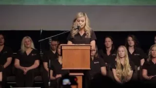Simpson University 2016 Nurse Pinning Ceremony - Faith's Speech