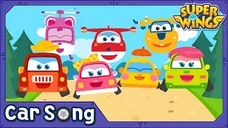 We are The Car Family | Car Song | SuperWings Songs for kids