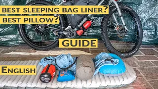 GUIDE: Do you need a sleeping bag liner? and a pillow?