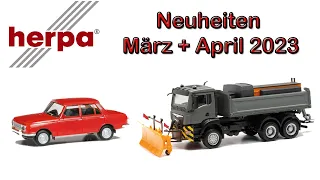 Herpa Modellauto Neuheiten März und April 2023