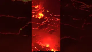 Nyiragongo Crater Lake, DR Congo