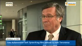 MdB ade: Wolfgang Gerhardt im Interview am 29.08.13