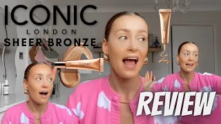 Iconic London Sheer Bronze | Comparison to Maybelline Fit Me Concealer in 50 Tan | Is it worth it!?