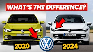 New VW Golf Mk8 2024 vs 2020 | What has changed?