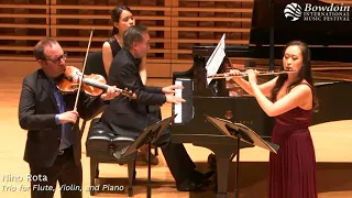Nino Rota: Trio for Flute, Violin, and Piano