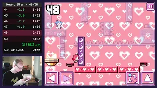 Heart Star - Levels 41-50 Speedrun 3:00.56