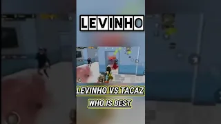 🔥LEVINHO VS TACAZ 🔥WHO IS THE BEST😱 PUBG MOBILE BEST CLUTCH #short #levihno #tacaz #1v4clutch#shorts