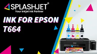 T664 Compatible Inks for Epson Ink Tank Printers | Best Inks for Epson Printers - Splashjet