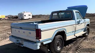 1985 Ford 4x4 diesel selling in Montana