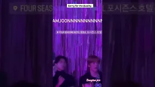 J-hope and RM vibing to New jeans at W korea's event (Hype boy, Attention, Cookie)