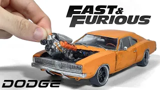 How to Make a Fast And Furious Dodge Charger From Plasticine Clay