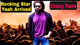 KGF chapter 2 Promotion In Mumbai | Grand Entry Of Star Yash | Huge Crowd, Fans, Yash,KGF 2 Movie