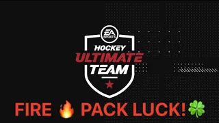 NHL23 HOCKEY ULTIMATE TEAM| FUN PACK OPENING🤩!!WITH A (91)OVERALL SPREAD SHEET PLAYER ITEM!!!🥞🍀🔥