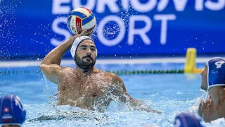 Italy vs Montenegro - Men Euro Waterpolo Champ. 2022 - Preliminary