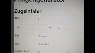 Ansagengenerator Blechelse Teil 4?