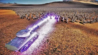 SUPER-CHARGED TESLA TANK vs 2,000,000 ZOMBIES | Ultimate Epic Battle Simulator 2