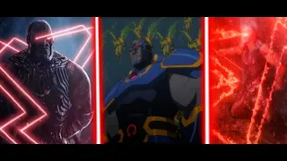 Darkseid's Omega Beam in game vs animation vs movie