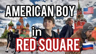 An AMERICAN BOY Explores RED SQUARE in MOSCOW, RUSSIA ?! 🇷🇺🛡️⚔️🏹