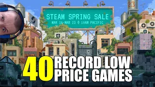 Steam Spring Sale 2023: 40 record low price games