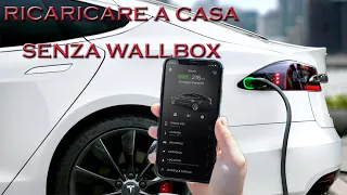 Ricaricare l'auto elettrica a casa senza Wallbox e creazione linea WIFI