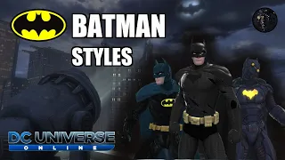 DCUO - Batman Styles!