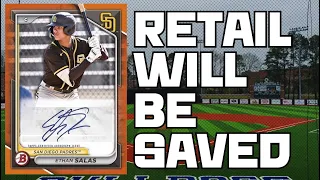 2024 BOWMAN WILL SAVE RETAIL SPORTS CARDS! HERE’S WHY…