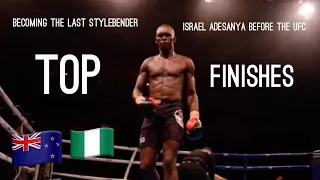 TOP ISRAEL ADESANYA FINISHES