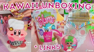 Kawaii Unboxing with links pt. 12 | Kawaii TikTok Compilation | Kawaii Amazon & Aliexpress