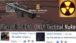 MW2- Barrett .50 CAL Tactical Nuke!