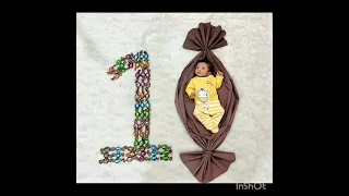 1 Month baby photoshoot ideas