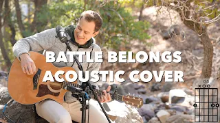 Battle Belongs - Phil Wickham Acoustic Cover with chords - David Lockard