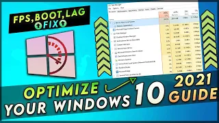 How to Optimize Windows 10 For GAMING & Performance in 2021!